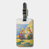 Paul Signac - Vrouwen aan de Nou Bagagelabel (Voorkant verticaal)