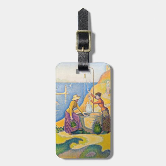 Paul Signac - Vrouwen aan de Nou Bagagelabel (Voorkant verticaal)