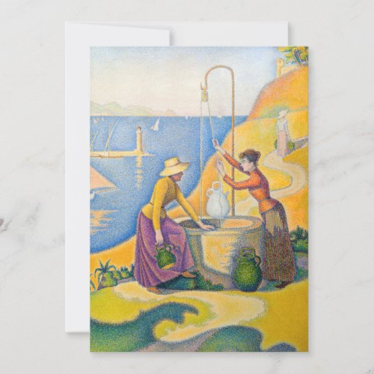 Paul Signac - Vrouwen aan de Nou Kaart (Voorkant)