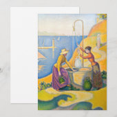 Paul Signac - Vrouwen aan de Nou Kaart (Voorkant / Achterkant)