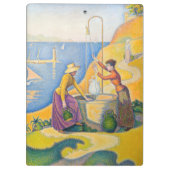 Paul Signac - Vrouwen aan de Nou Klembord (Achterkant)