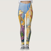 Paul Signac - Vrouwen aan de Nou Leggings (Voorkant)