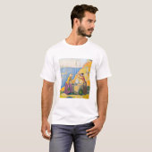 Paul Signac - Vrouwen aan de Nou T-shirt (Voorkant volledig)