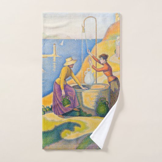 Paul Signac - Vrouwen bij de Waterput Bad Handdoek (Handdoek)