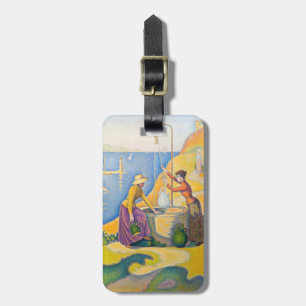 Paul Signac - Vrouwen bij de Waterput Bagagelabel
