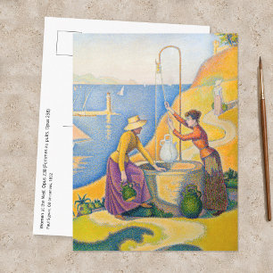 Paul Signac - Vrouwen bij de Waterput Briefkaart