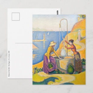 Paul Signac - Vrouwen bij de Waterput Briefkaart