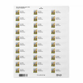 Paul Signac - Vrouwen bij de Waterput Etiket (Full Sheet)
