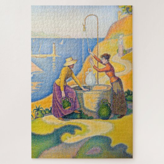 Paul Signac - Vrouwen bij de waterput Legpuzzel (Verticaal)
