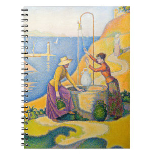 Paul Signac - Vrouwen bij de Waterput Notitieboek