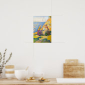Paul Signac - Vrouwen bij de Waterput Poster (Keuken)