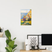 Paul Signac - Vrouwen bij de Waterput Poster (Thuiskantoor)