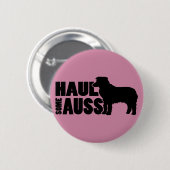 Paul some Auss - a Funny Mini-Aussie Design Ronde Button 5,7 Cm (Voorkant /achterkant)