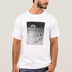 Paul Tibbets in de Enola Gay Bomber - WW2 T-shirt