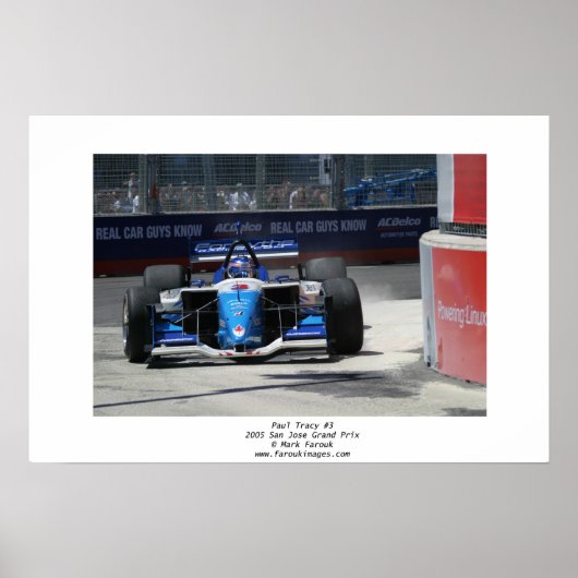 Paul Tracy, SJGP Poster (Voorkant)