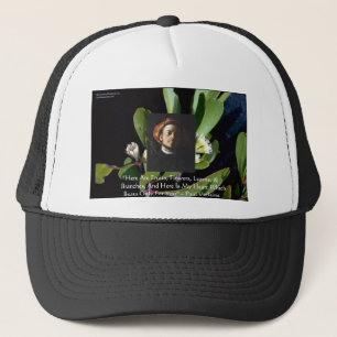 Paul Verlaine "Fruit/Bloemen" Liefdescitaten Cadea Trucker Pet