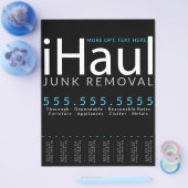 Paul. Verplaatsende Adverteren Zaken Flyer (Enkel)