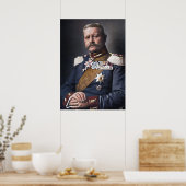 Paul von Hindenburg 1914 Gekleurd Poster (Keuken)