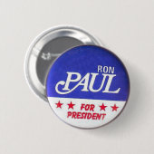 Paul voor President Button (Voorkant /achterkant)