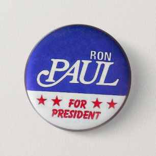 Paul voor President Button