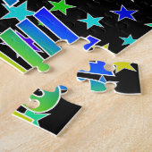 "PAUL" Voornaam, geun "HAPPY BIRTHDAY" Legpuzzel (Zijkant)