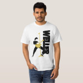 Paul Weller van het Jam minimalistische T-shirt (Voorkant volledig)