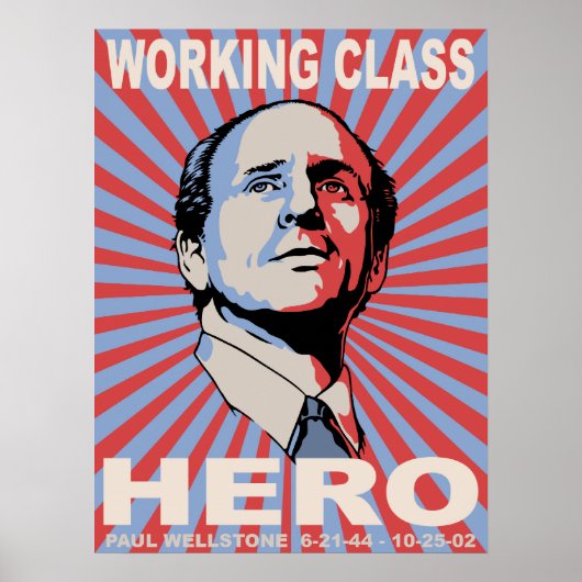 Paul Wellstone Poster (Voorkant)