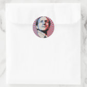 Paul Wellstone Ronde Sticker (Tas)