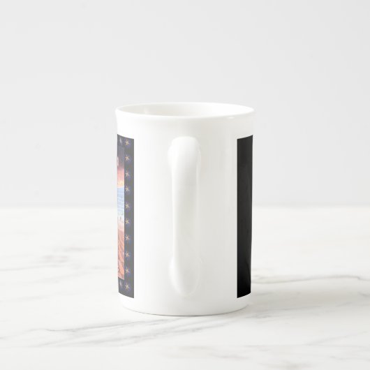 Paul Whitehead Astrological Sagittarius Porselein Kop (Achterkant)