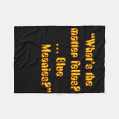 Paul Yellow Submarine Character Quote - Wat is het Fleece Deken (Voorkant (Horizontaal))