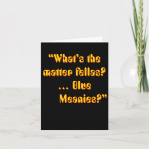 Paul Yellow Submarine Character Quote - Wat is het Kaart