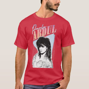 Paula Abdul 80s esthetisch ontwerp T-shirt