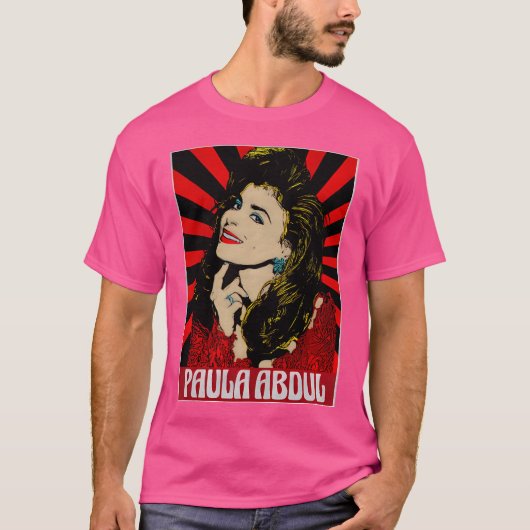  Paula Abdul 90S T-shirt (Voorkant)