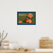 Paula Brand uit Santa Paula Poster (Keuken)