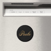 Paula Gold Design Lettering Magnet (Insitu (Vaatwasser))