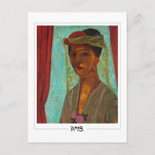 Paula Modersohn-Becker #10 - Kunst Briefkaart (Voorkant)