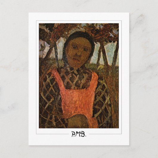 Paula Modersohn-Becker #111 - Kunst Briefkaart (Voorkant)