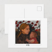 Paula Modersohn-Becker #11 - Fijne Kunst Briefkaart (Voorkant / Achterkant)