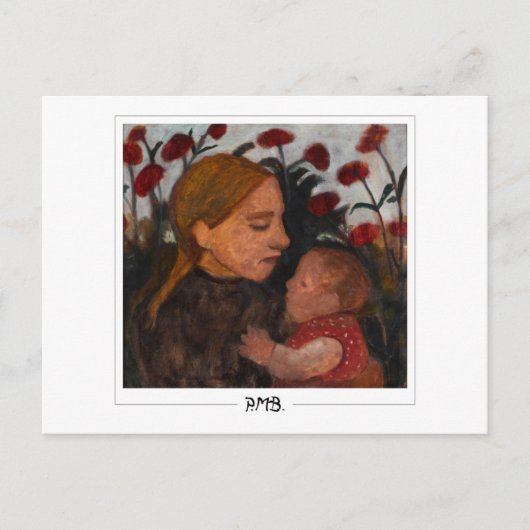 Paula Modersohn-Becker #11 - Kunst Briefkaart (Voorkant)