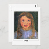 Paula Modersohn-Becker #128 - Fijne Kunst Briefkaart (Voorkant / Achterkant)