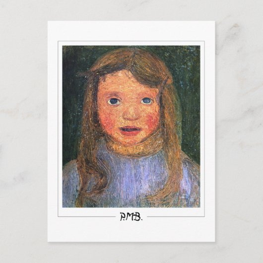 Paula Modersohn-Becker #128 - Fijne Kunst Briefkaart (Voorkant)