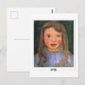 Paula Modersohn-Becker #128 - Kunst Briefkaart (Voorkant / Achterkant)