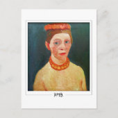 Paula Modersohn-Becker #134 - Fijne Kunst Briefkaart (Voorkant)