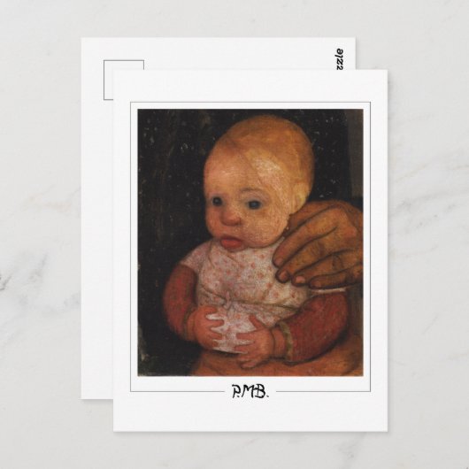 Paula Modersohn-Becker #139 - Fijne Kunst Briefkaart (Voorkant / Achterkant)