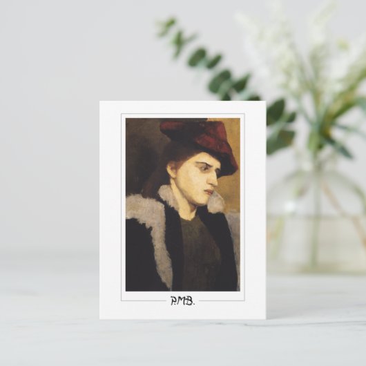 Paula Modersohn-Becker #144 - Fijne Kunst Briefkaart (Staand voorkant)