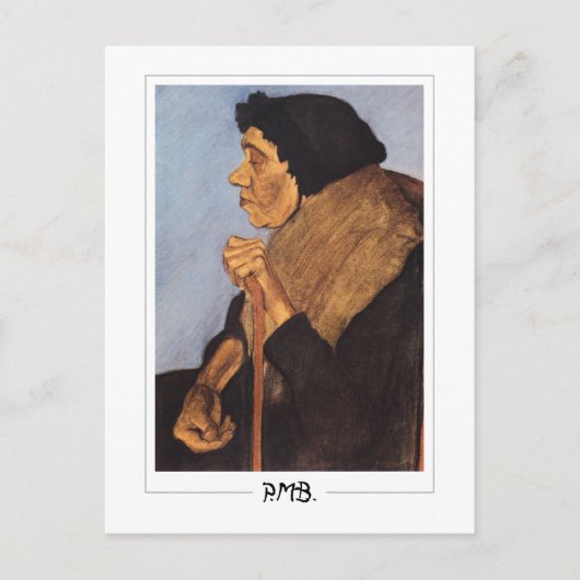 Paula Modersohn-Becker #150 - Fijne Kunst Briefkaart (Voorkant)