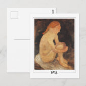 Paula Modersohn-Becker #161 - Fijne Kunst Briefkaart (Voorkant / Achterkant)