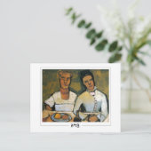 Paula Modersohn-Becker #162 - Fijne Kunst Briefkaart (Staand voorkant)