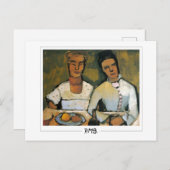 Paula Modersohn-Becker #162 - Fijne Kunst Briefkaart (Voorkant / Achterkant)