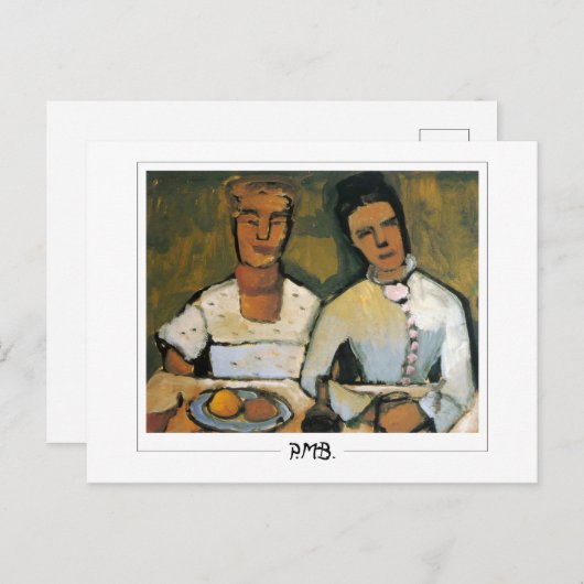 Paula Modersohn-Becker #162 - Fijne Kunst Briefkaart (Voorkant / Achterkant)